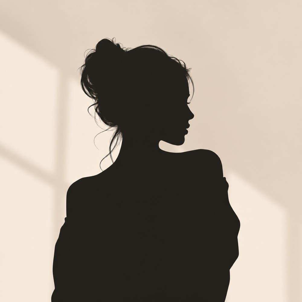 Silhouette portrait representing ASFI fragrance identity